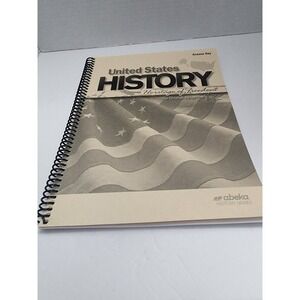 Abeka‎ United States History Answer Key Book Homeschool